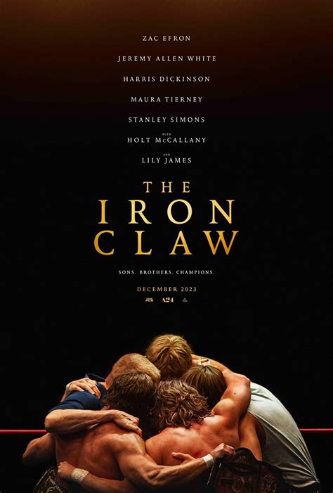 Iron claw - The Iron Claw is a film based on the true story of wrestler Kevin Von Erich and the rise and fall of his family. Zac Efron stars as Kevin, who was a world champion …